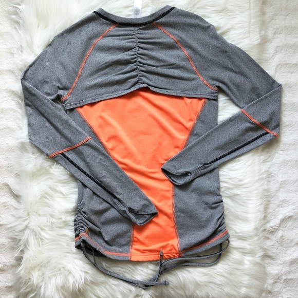 🧡 Lucy Dashing Stripes Athletic Long-Sleeve Top - Picture 2 of 8